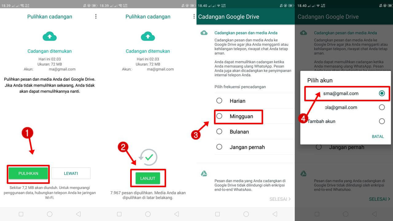 4 Cara Mengembalikan Chat Wa yang Terhapus Permanen Mudah Tanpa Aplikasi